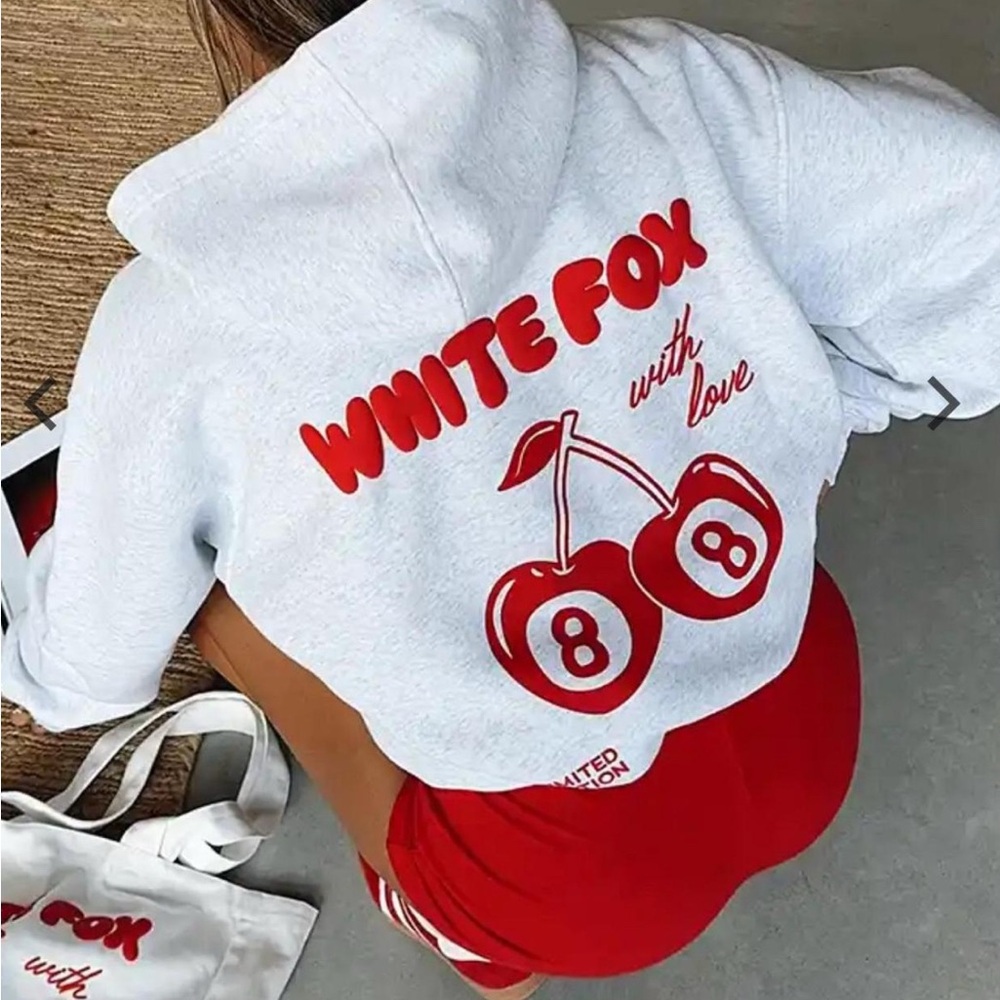 White Fox Boutique Limited Edition Cherry Hoodie